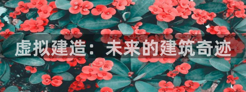 亚洲名人堂跌：虚拟建造：未来的建筑奇迹