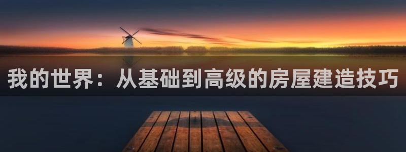 名人堂中国：我的世界：从基础到高级的房屋建造技巧